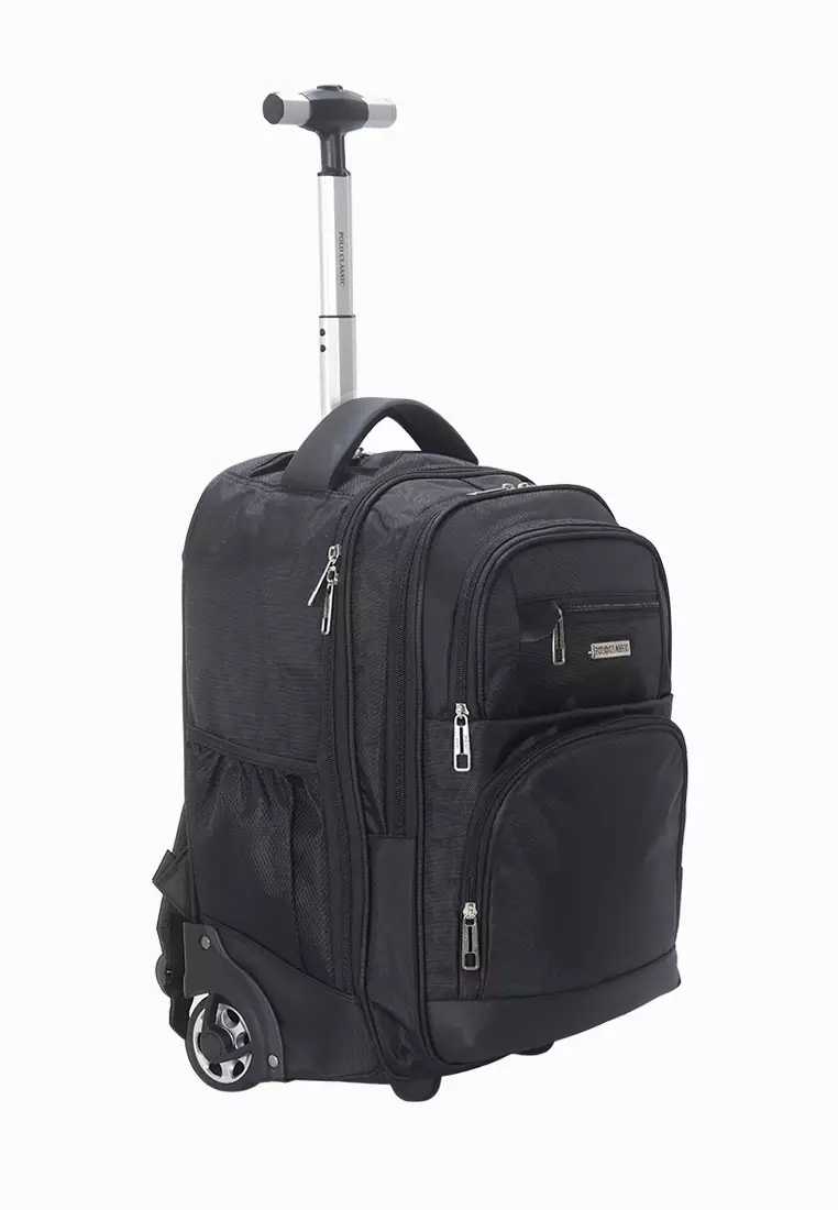 Jual Polo Classic Polo Classic Backpack Trolley W6912-12 Black