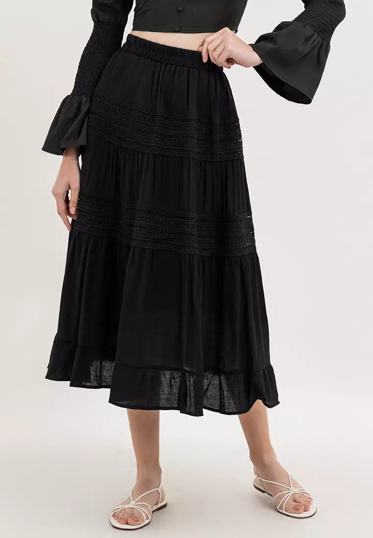 Chictees Lacey Long Skirt