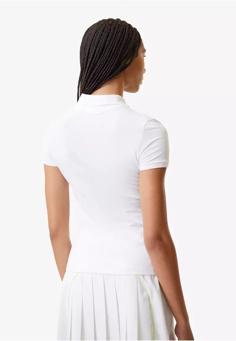 Slim Fit Stretch Cotton Jersey Polo Shirt