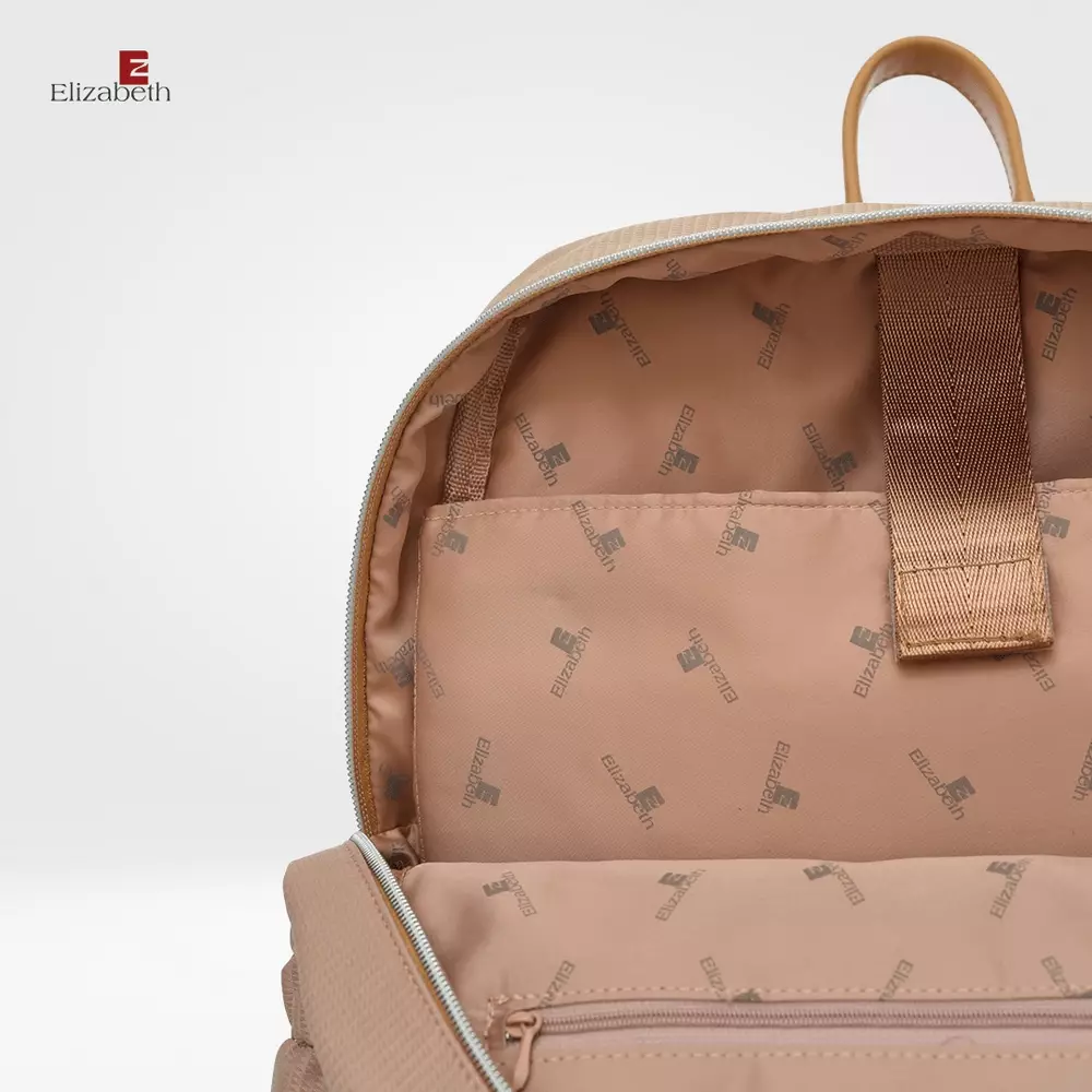Tas Ransel Wanita Elizabeth Backpack 0055-6257 Light Khaki