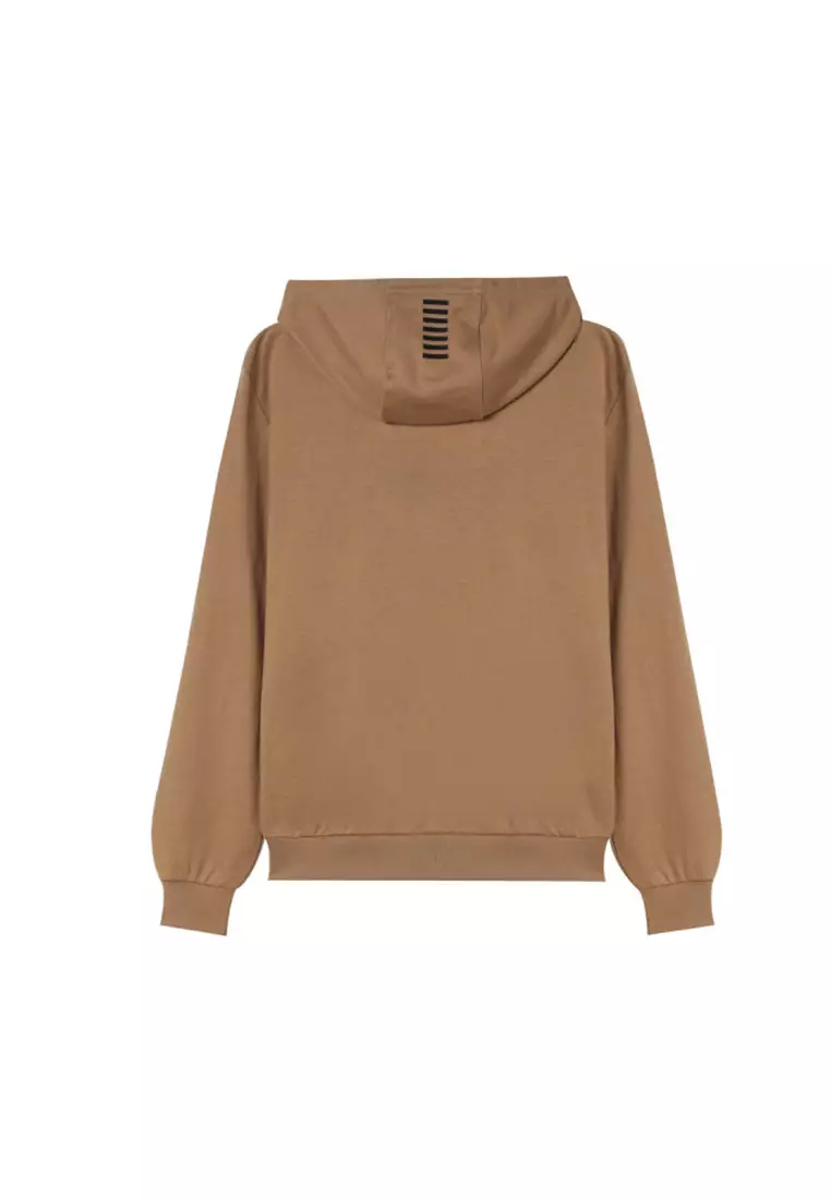 Men's Hoodie in Brown 8NPM32 PJVRZ