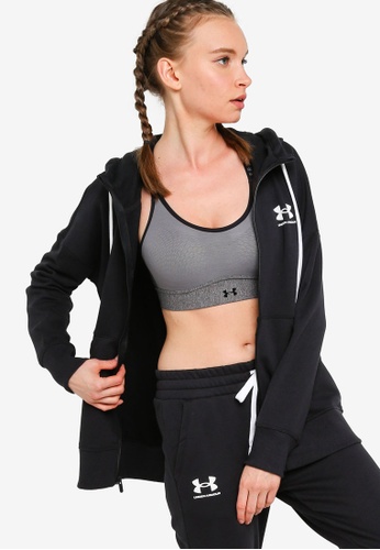 rival fleece fz hoodie