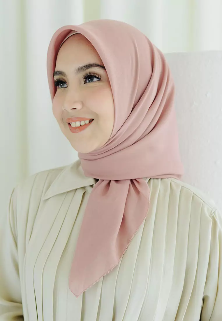 Haraa Voal Eyelash Peach Pearl