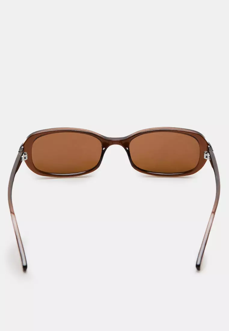 Hailey Bieber x Mango Frame Sunglasses