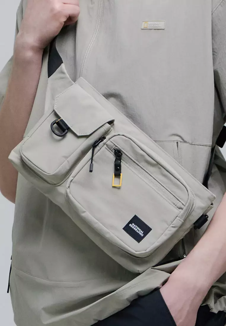 [ナショナルジオグラフィック] アデリー WIDE CROSS BAG ☆ ナショナルジオグラフィック] アデリー WIDE CROSS BAG