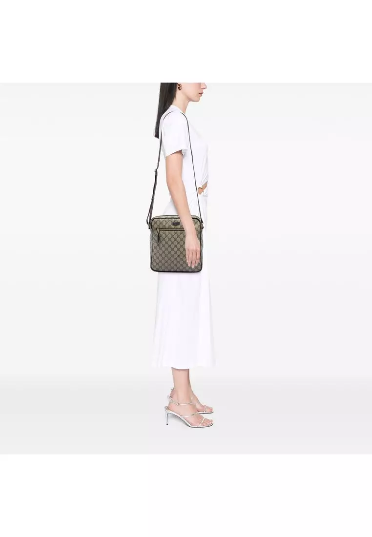 Pre-Loved Gucci Gg Supreme Crossbody