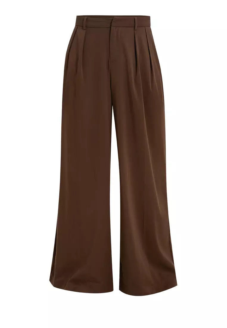 Zalora Studios Wide Leg Trousers 2024