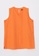 LC WAIKIKI orange V Neck Straight Sleeveless Women's Tunic A1639AA6BCB5BDGS_6