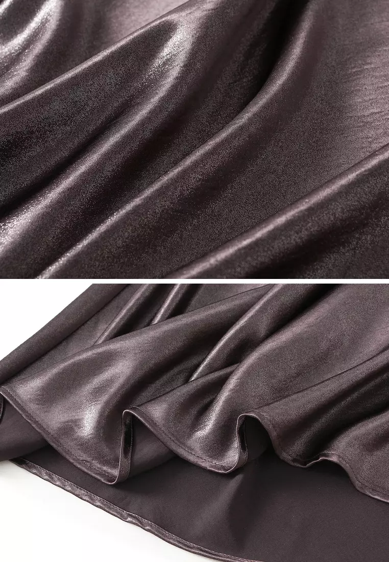 Elegant Satin Mermaid Skirt AF-A9962