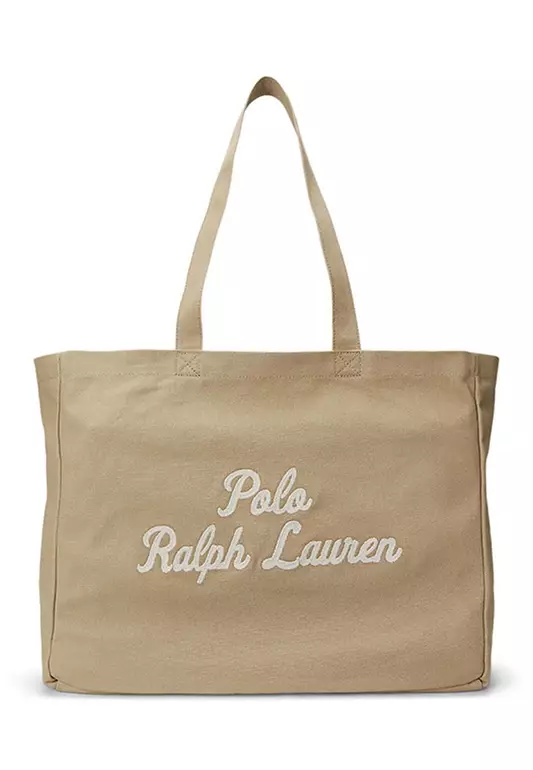 Embroidered Canvas Tote