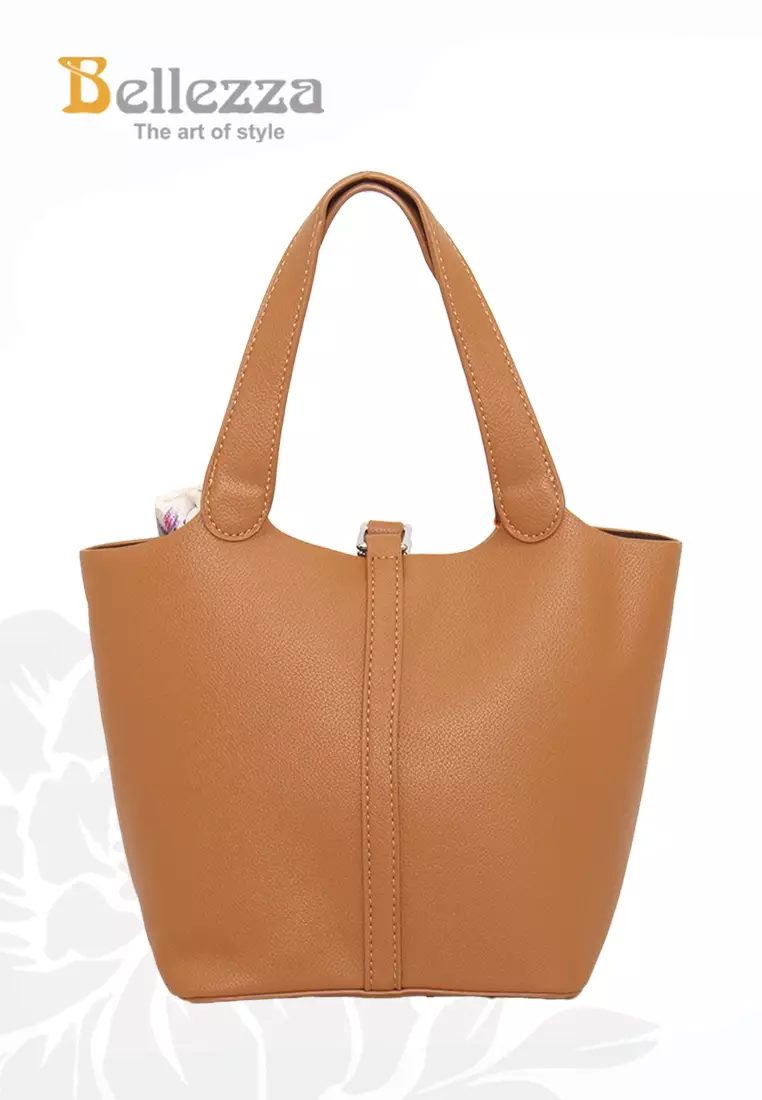 Bellezza Handbag MS49807 Camel