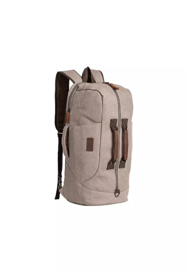 Unisex Canvas Multifunction Backpack Sling Duffel Big Bag BAD 40809