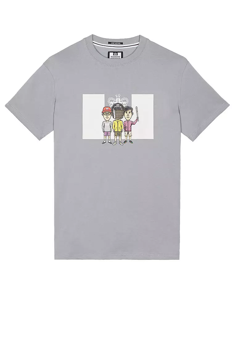 MENS SMOKEY WEEKEND GRAPHIC TEE
