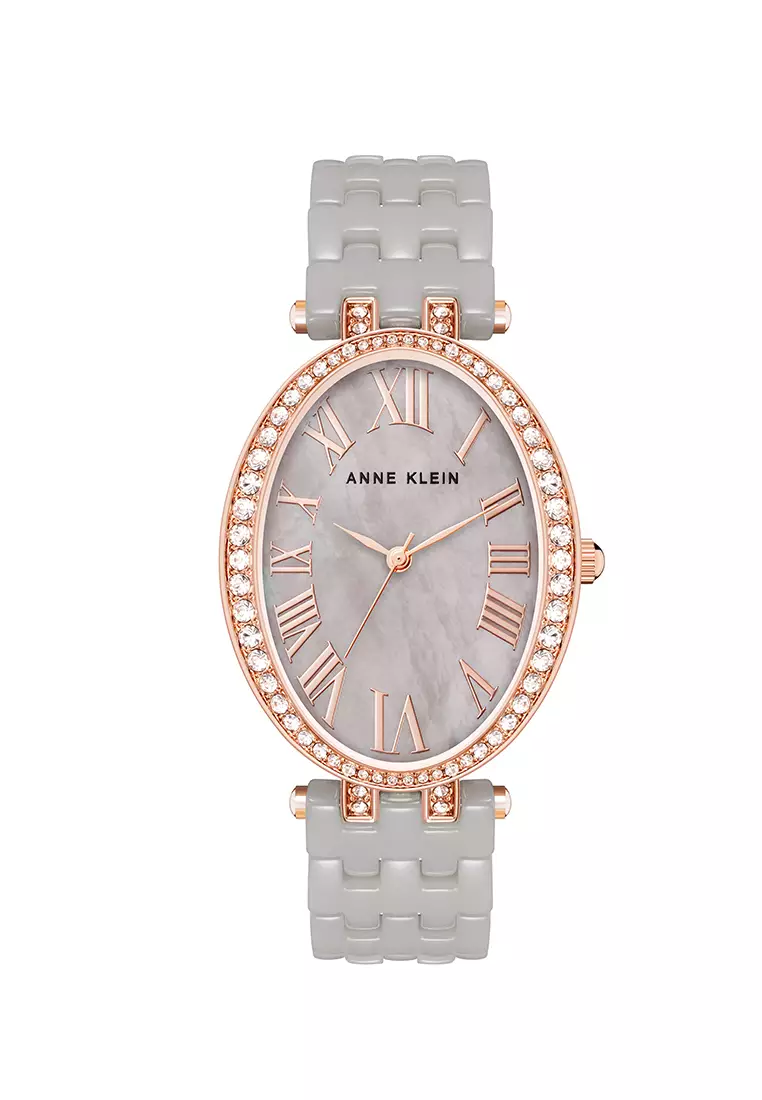 Anne klein hotsell crystal watch