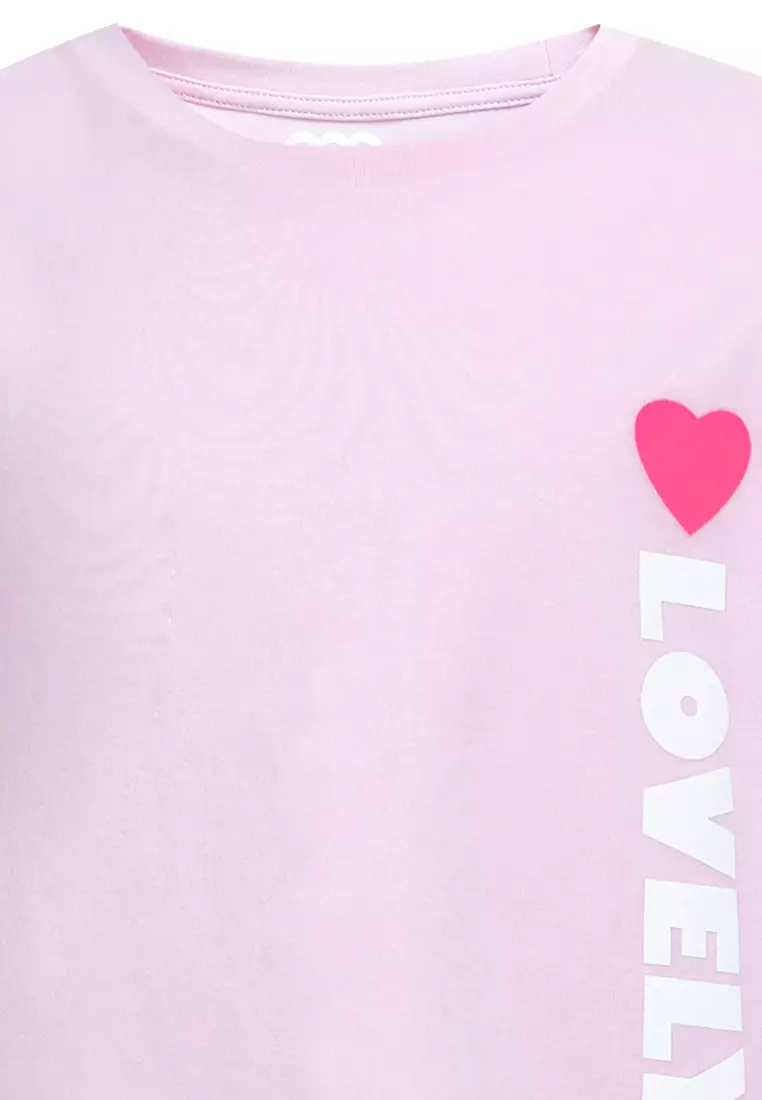 Qna Girl Badriyah T-shirt Pendek Anak Baby Pink