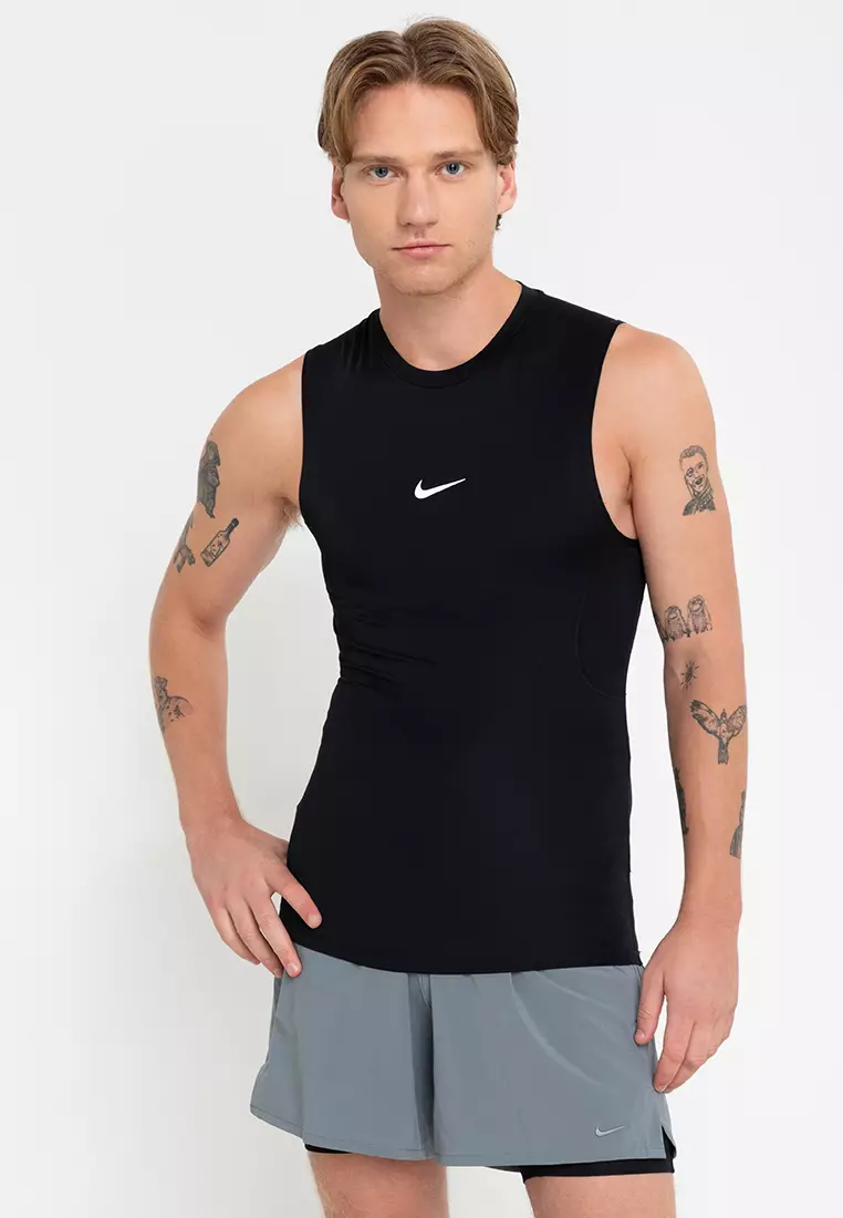 Nike Pro Men's Dri-FIT Tight Sleeveless Fitness Top. Nike ID