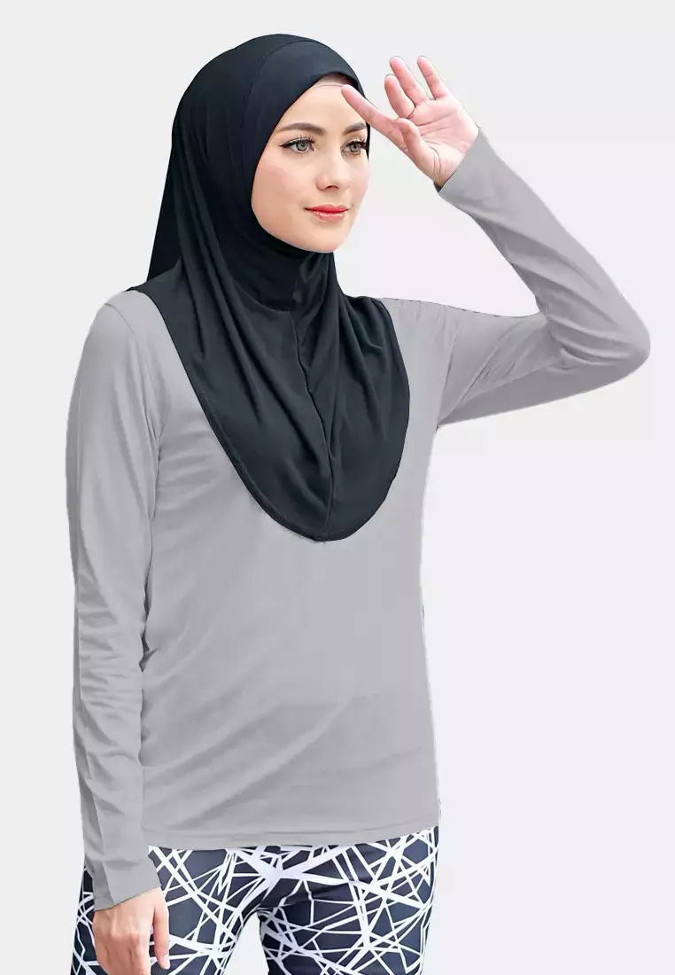 Zelena - Oshea Base Layer Sporty | Kaos Olahraga Wanita - Silver - XL 