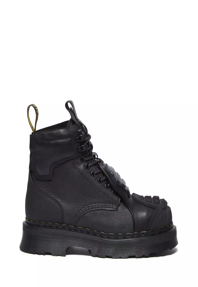 Discount on Dr. Martens  shoes - SKU: 1460 Protect Grained Leather Boots Black Men