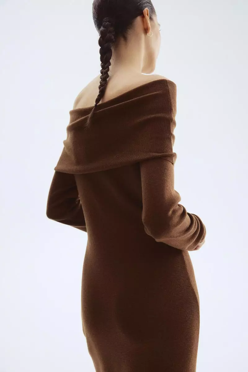 Off-the-shoulder dress