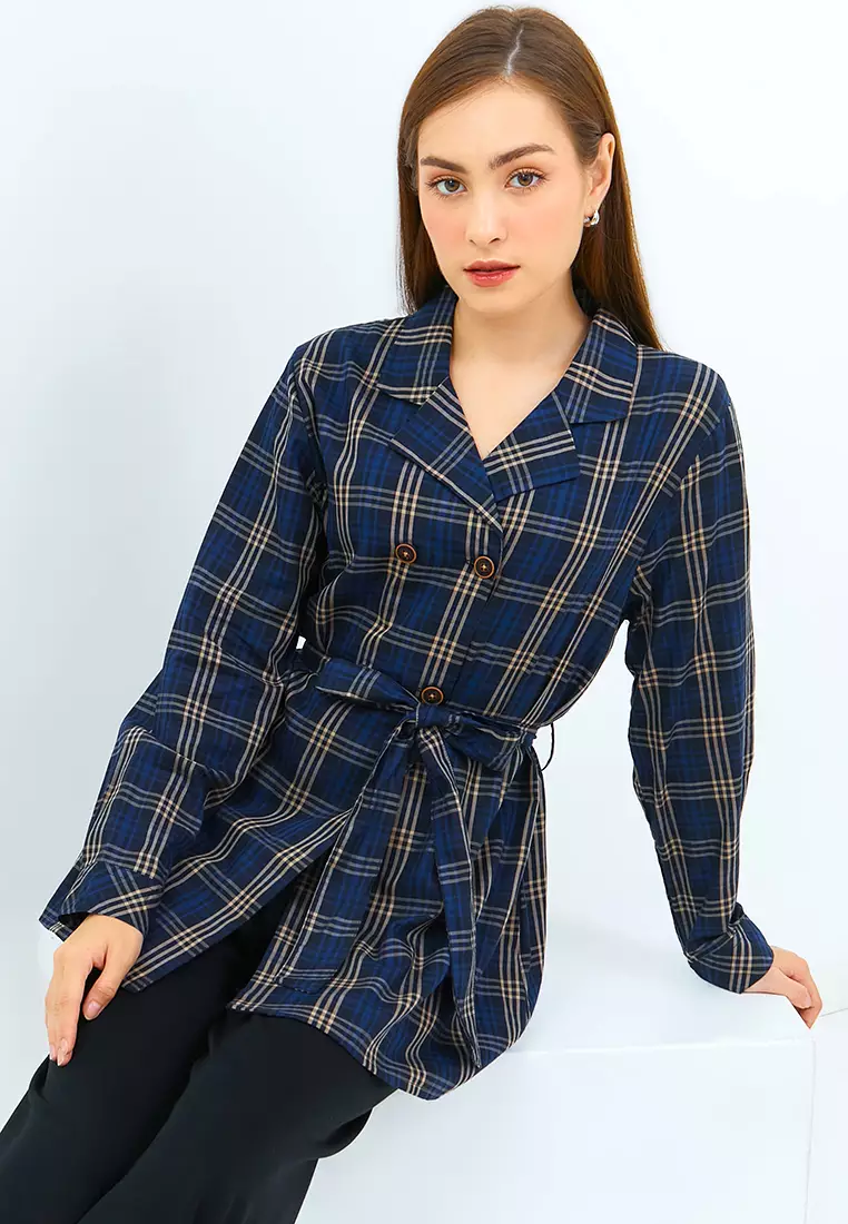 Carvil Kemeja Wanita Freda-NVB