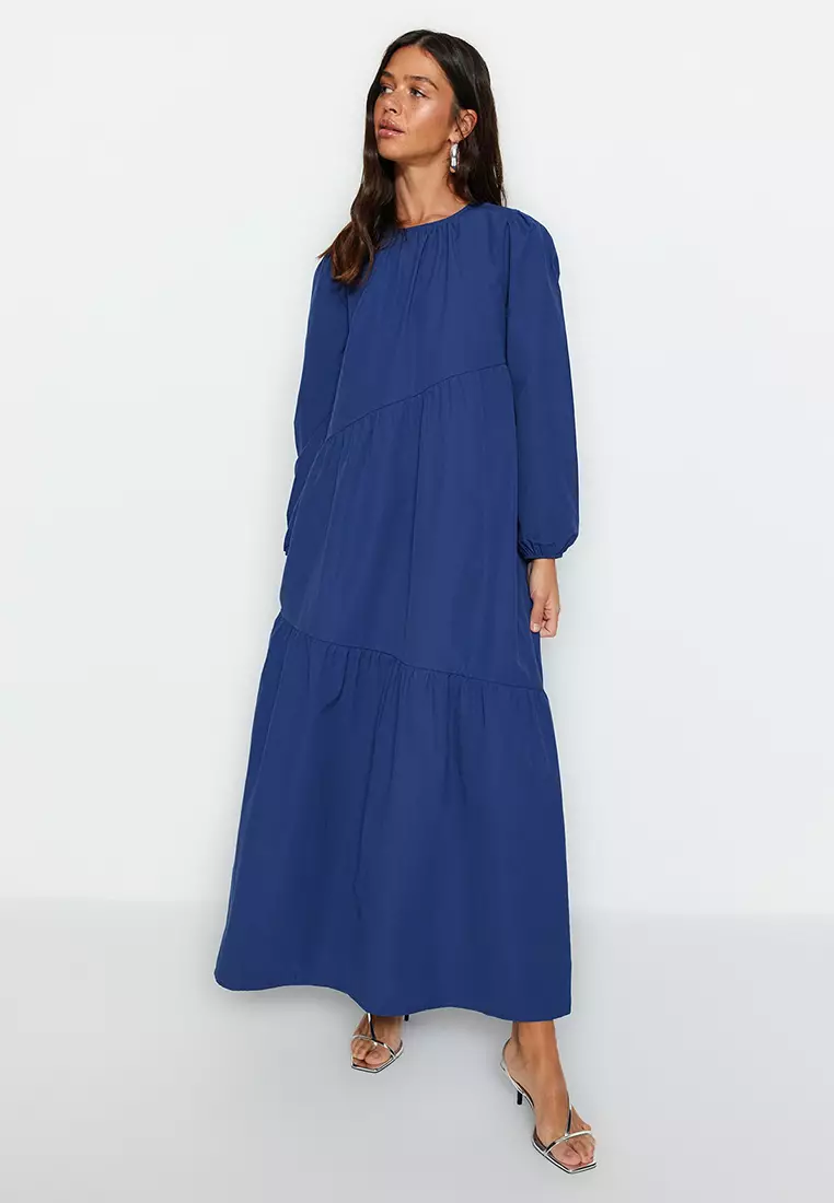 Poplin Maxi Dress