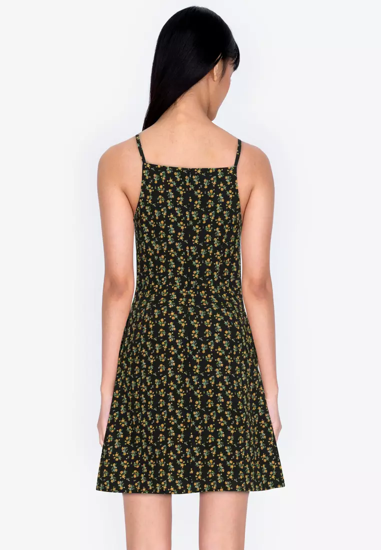 Buy ZALORA BASICS Straight Neck Cami Dress 2023 Online | ZALORA Singapore