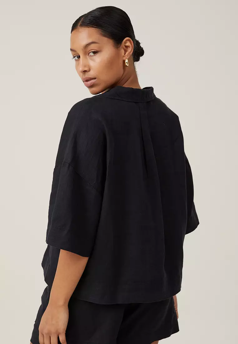 Frankie Linen Short Sleeve Shirt