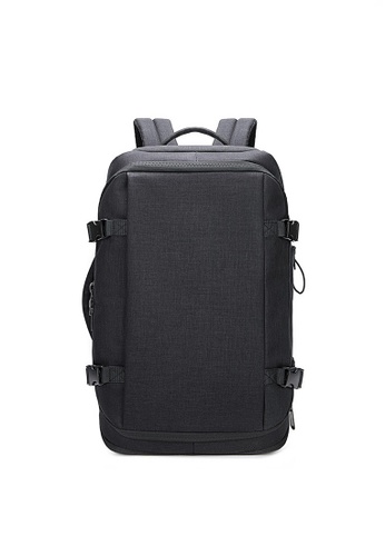 AOKING black Multifunctional large capacity business backpack With Shoes Compartment A7933AC0CA43B0GS_1