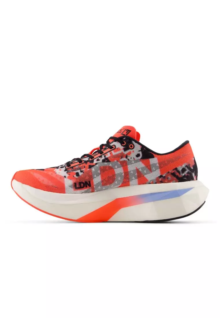 New Balance Women's TCS London Marathon FuelCell SuperComp Elite v4 (Standard Fit) - Urgent Red