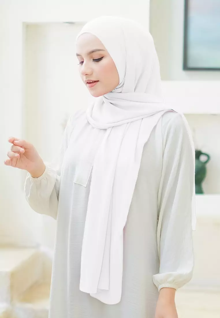 HIJAB INSTAN LATIFA - WHITE