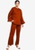 Earth by Zalia Basics orange Organic Cotton Kimono Shape Sleeve Top EBBCCAA7118678GS_3