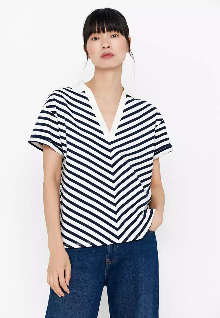Striped Polo