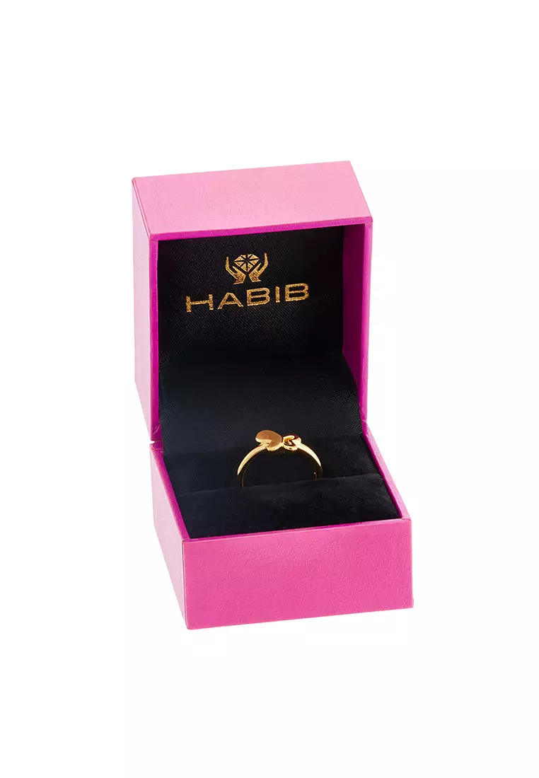 HABIB 999/24K Yellow Gold Ring 9GR00081024