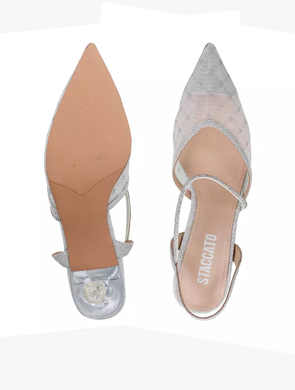 Staccato A3172-SLR Women Heels - Silver