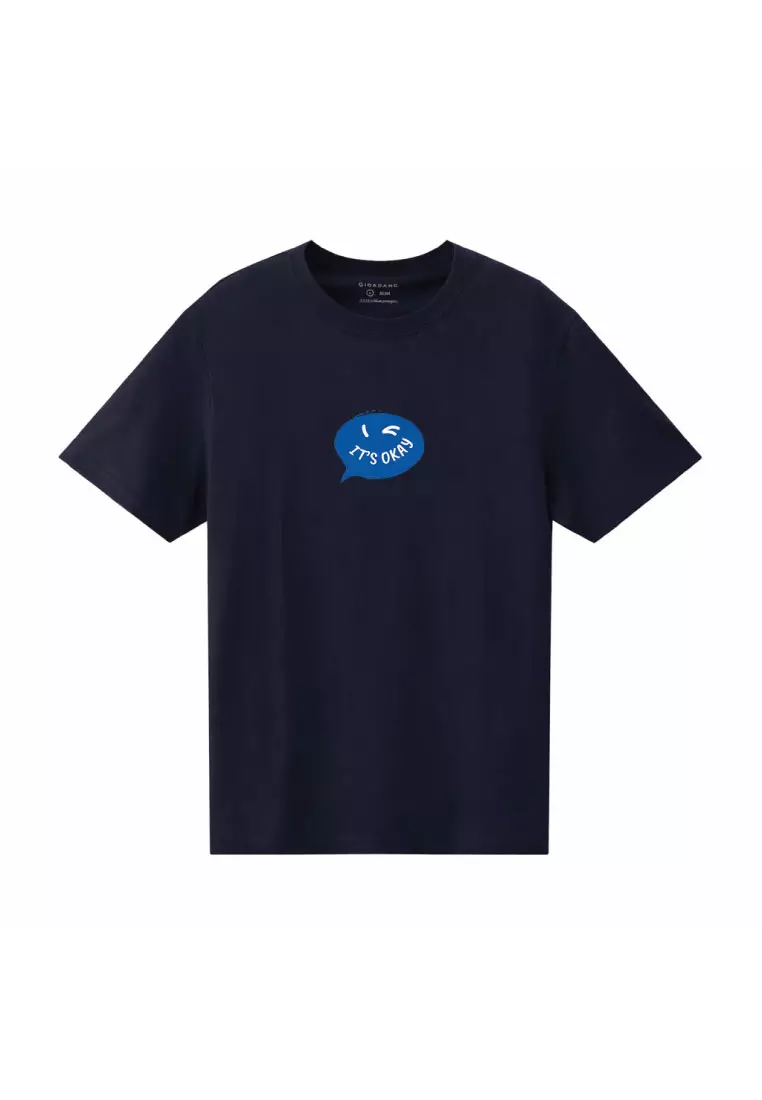 Men's Cotton Short Sleeve Print Tee 01095312