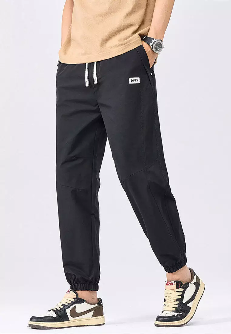 型男休閒束腳褲