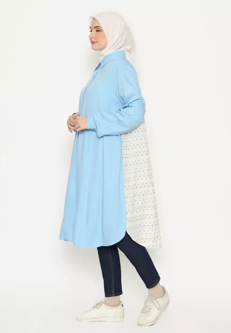 Miss MST 2 Tone Tunik MSCC113