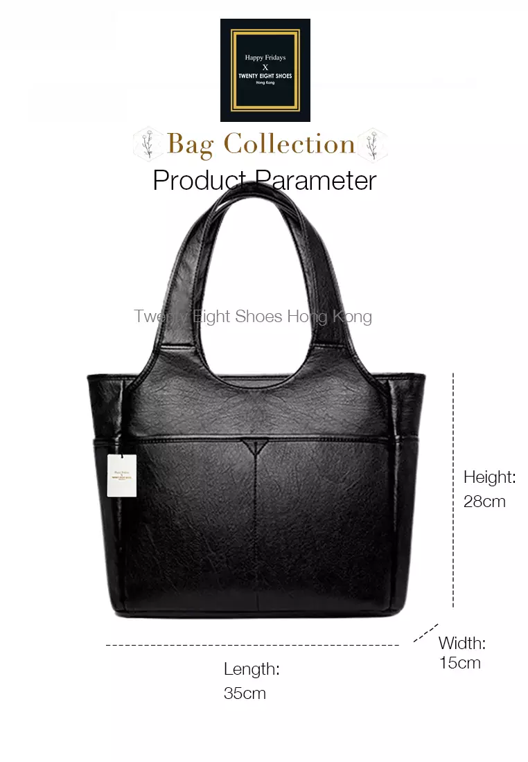 Business Chic Faux Leather Tote Bag JW HD-2789