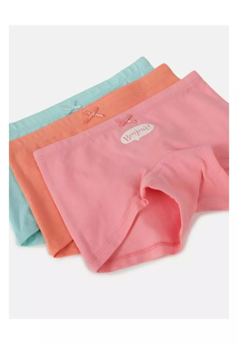 内裤 女童 網上選購MACKLY 女童平角内裤3 件套2025 系列| ZALORA香港