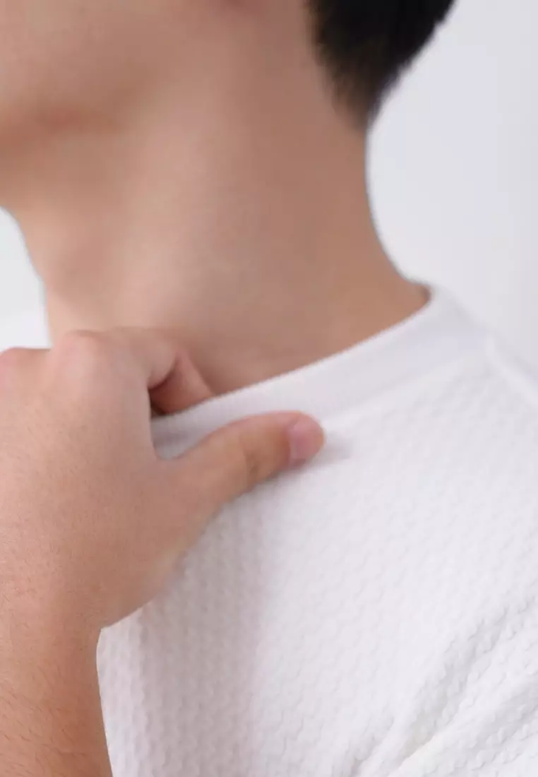 Ryusei T-shirt Oversize SORA Knit White