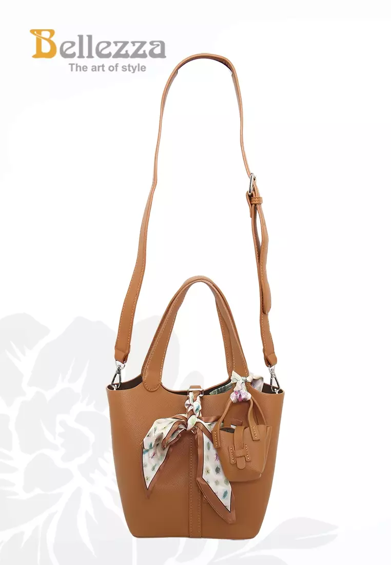 Bellezza Handbag MS49807 Camel