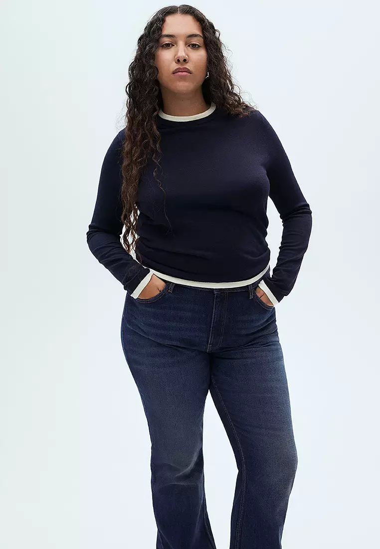 Fiona Flare Mid-Rise Jeans