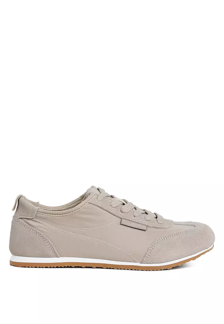 Discount on Rag & CO.  shoes - SKU: Suede Sneakers in Beige
