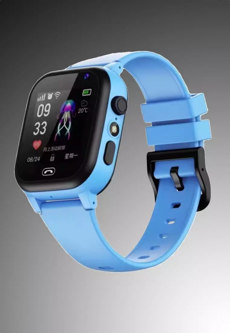 4G Kids/Teenagers Smartwatch - Sim Card Calls - GPS Location Tracking - SOS Button - Camera - IOS / Android - IP67 Waterproof