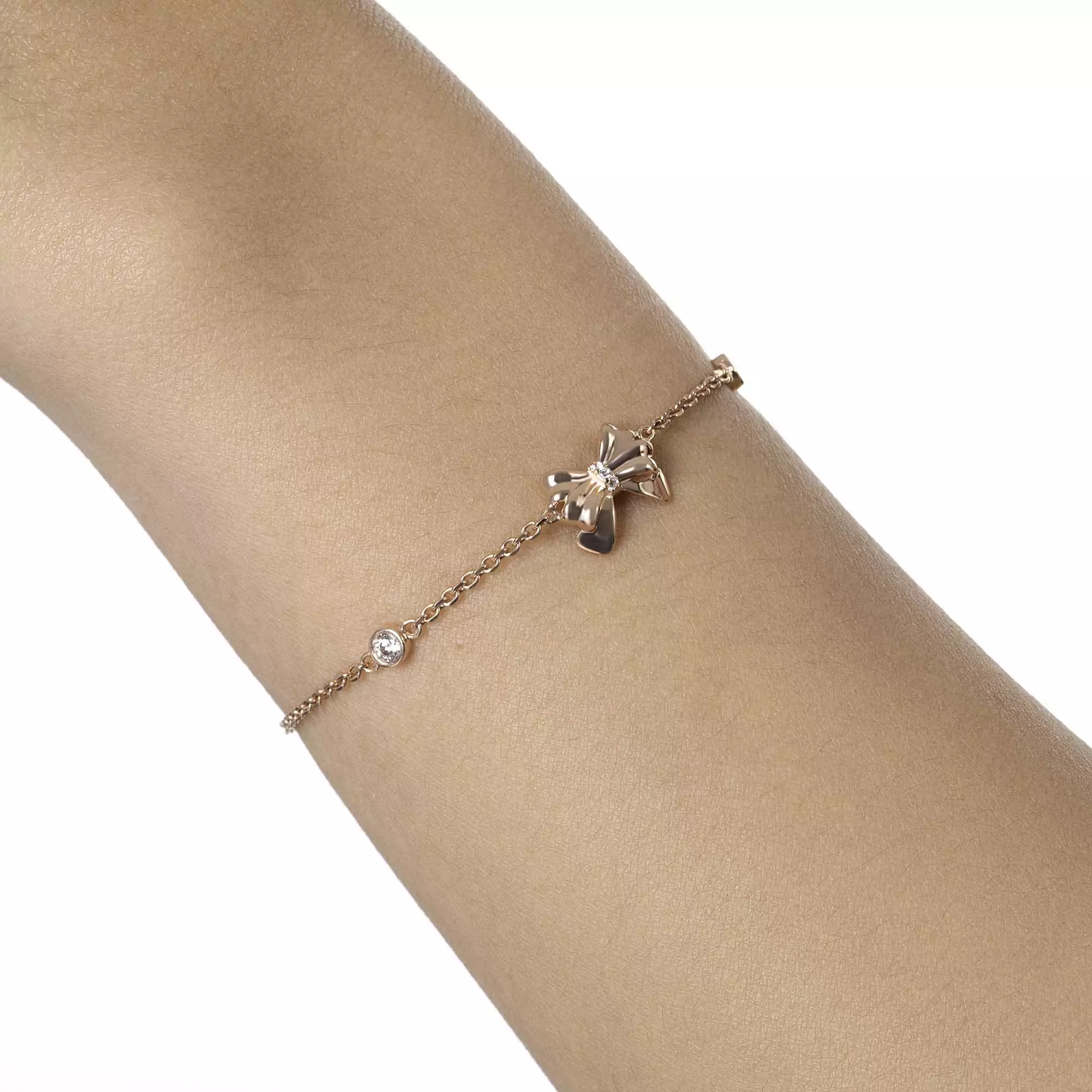 Gelang  Serut Emas 8K - Mela Gold Bracelet - Brianeta Collection - Juene Jewelry