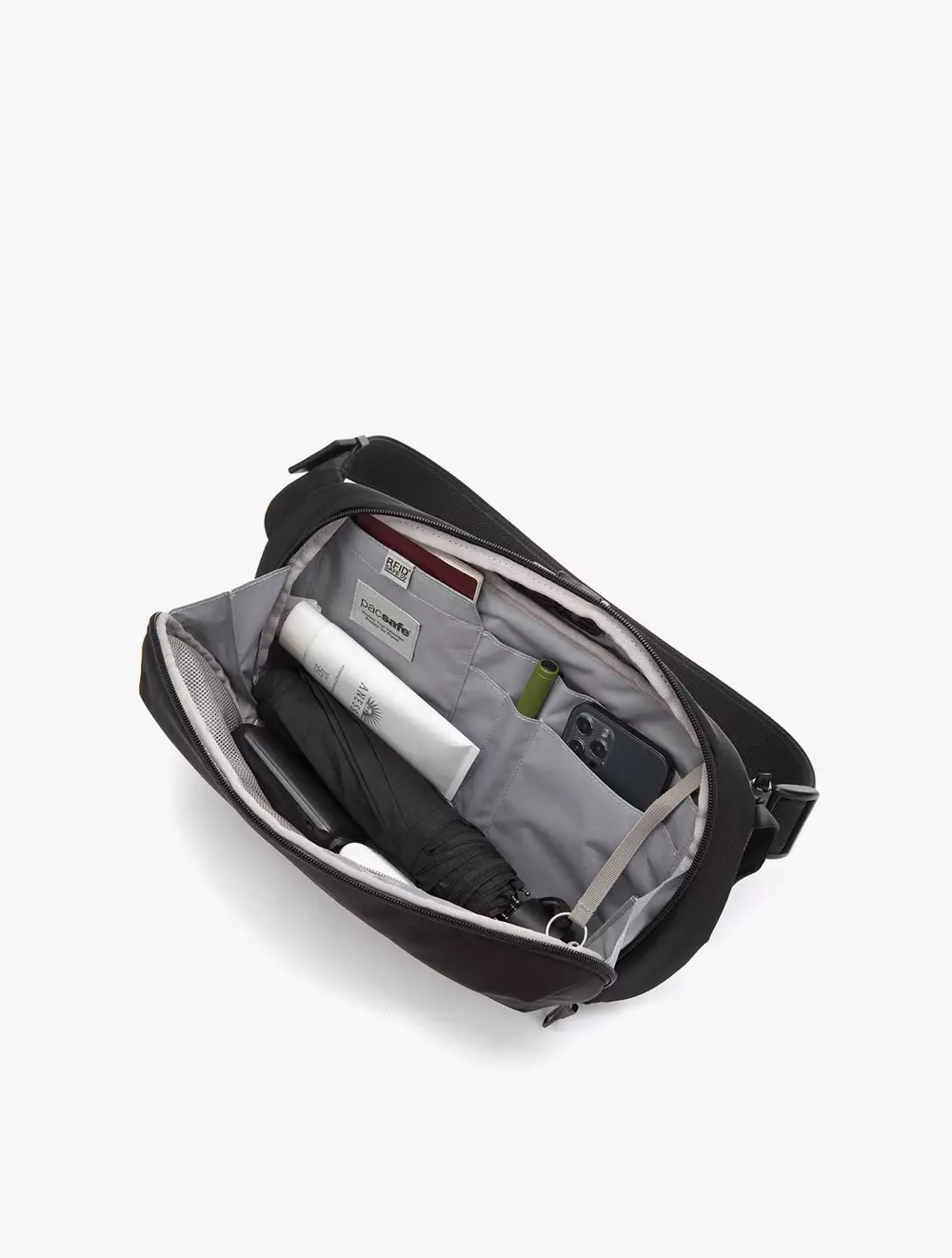 Pacsafe Metrosafe X Anti-Theft Urban Sling BLACK - BLACK