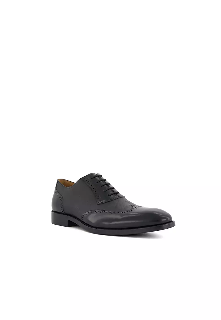 Discount on Dune London  shoes - SKU: Stuttgart Smart Leather Oxford Shoes Black