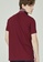 POLO HAUS red and purple Polo Haus - Polo Signature Fit Collar Tee (Wine) ED410AA24F2A64GS_4