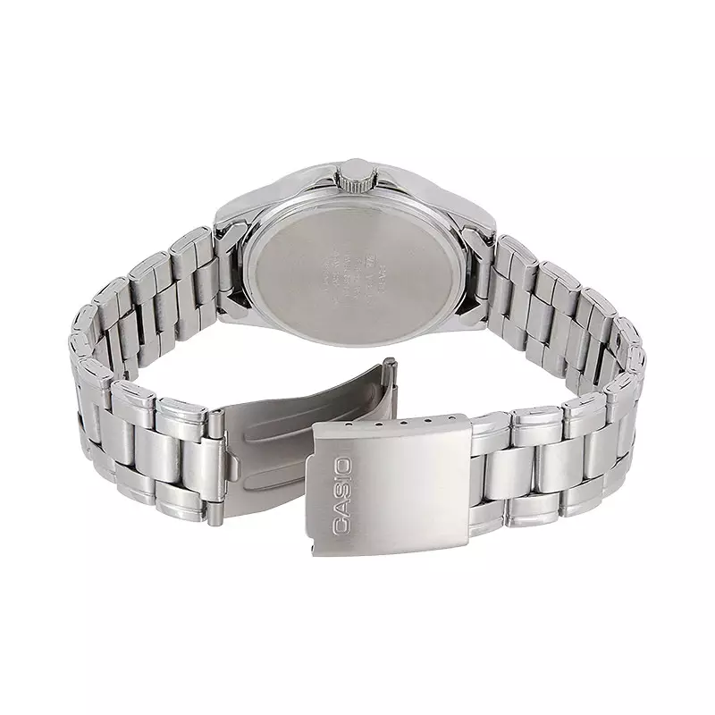 Jam Tangan Pria Casio Standard MTP-1215A-1ADF MTP1215 MTP-1215A Stainless Steel Band