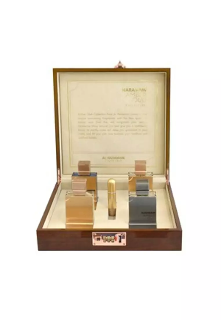 Al Haramain Amber Oud Luxury 4Pc Set